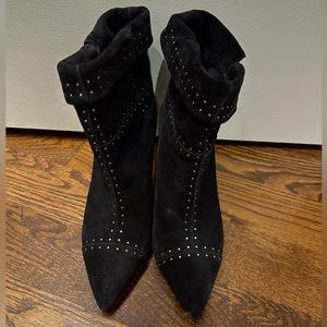 Isabel Marant Suede Mid-Calf Moto Boots